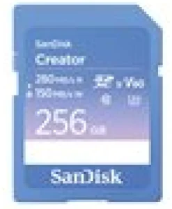 SanDisk Creator - Flash-minneskort - 256 GB - Video Class V60 /