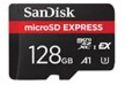 SanDisk Express - Flash-minneskort - 128 GB - mikroSDXC UHS-I