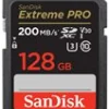 SanDisk Extreme PRO - Flash-minneskort - 128 GB - Video Class