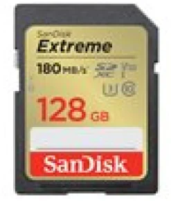 SanDisk - Flash-minneskort - 128 GB - Video Class V30 / UHS-I U3