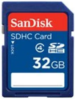 SanDisk Standard - Flash-minneskort - 32 GB - Class 4 - SDHC