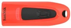 SanDisk Ultra - USB flash-enhet - 64 GB - USB 3.0 - blå, röd