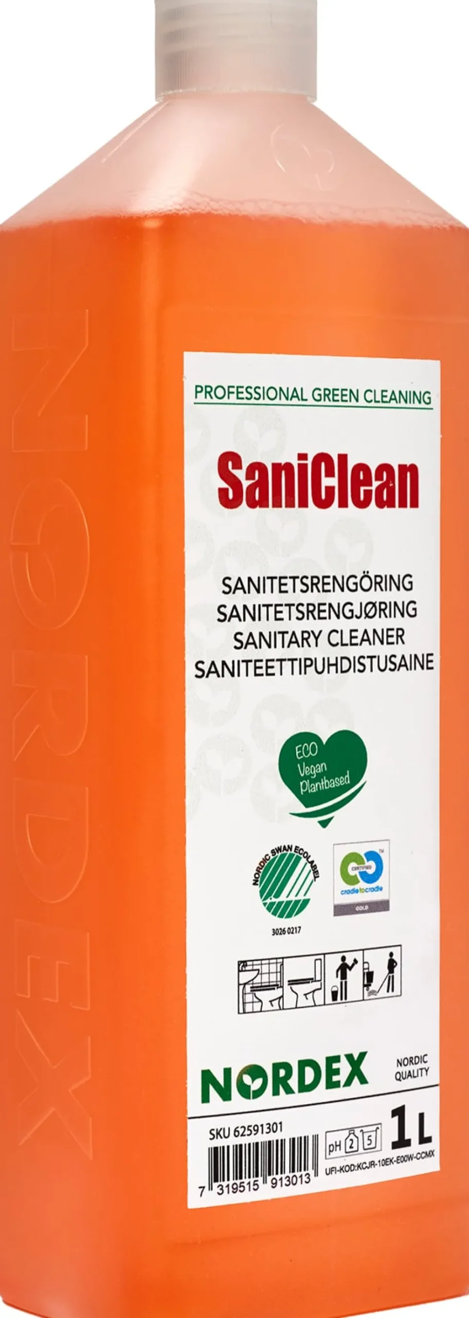 Sanitetsrent NORDEX SaniClean 1L