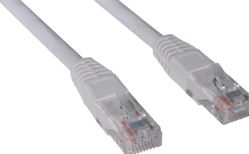 SAVER Network Cat 6 Cable, White (5m)
