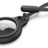 Secure Holder with Keyring - Black