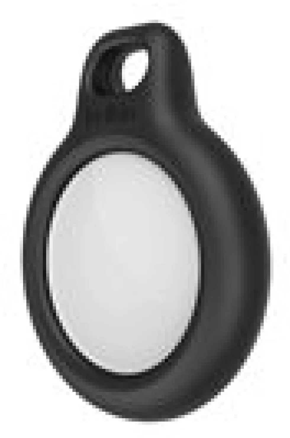 Secure Holder with Keyring - Black