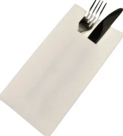 Servett airlaid vit 40x40 75st