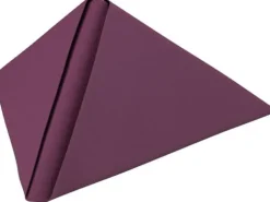 Servett Dunilin 40x40cm plum 45/fp