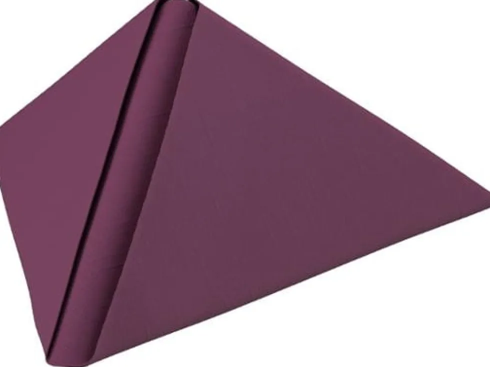 Servett Dunilin 40x40cm plum 45/fp