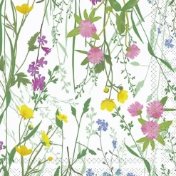 Servett Flora 2-lags 33x33cm 20/fp