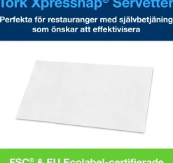 Servett för TORK Xpressnap Universal N4, vit, 1125/FP