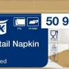 Servett TORK Cocktail 2-lag natur 200/fp