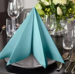 Servett TORK LinStyle Middag aqua 50/fp