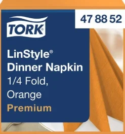 Servett TORK LinStyle Middag orang 50/fp