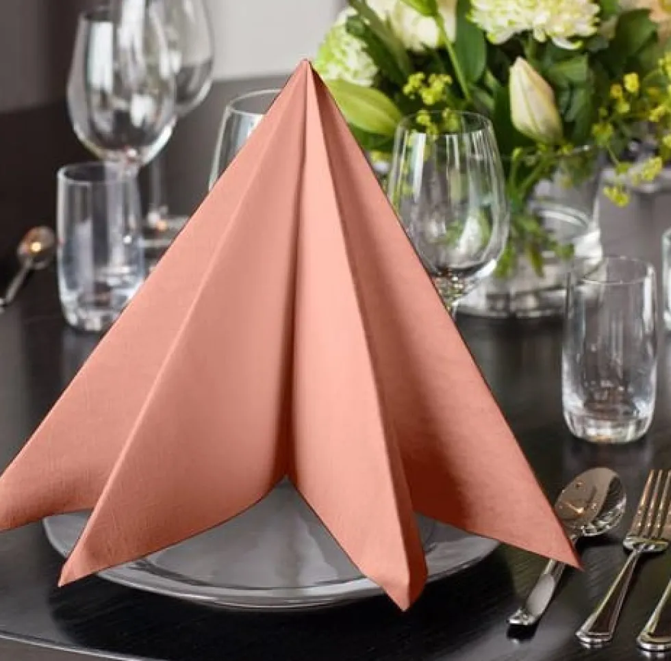 Servett TORK LinStyle Middag coral 50/fp