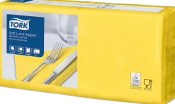 Servett TORK Lunch 3-lags gul 150/fp