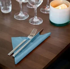 Servett TORK Lunch 3-lags ljusblå 150/fp