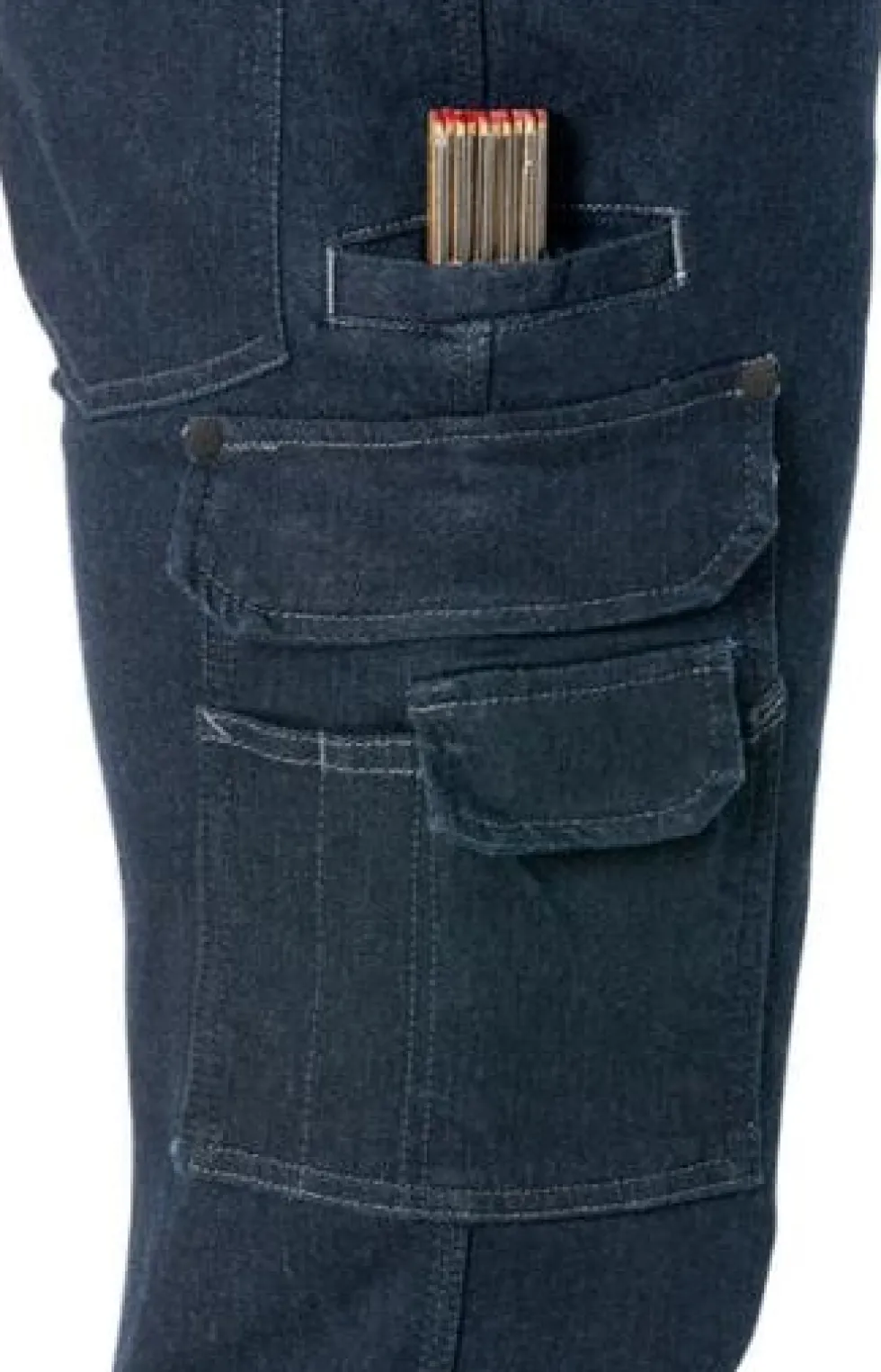 Servicejeans FRISTADS 2501 blå C152