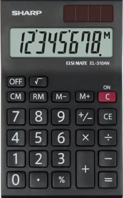 SHARP Bordsräknare EL-310ANWH