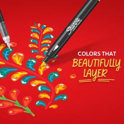 Sharpie Creative Acrylic Marker svart och vit i blisterförpa