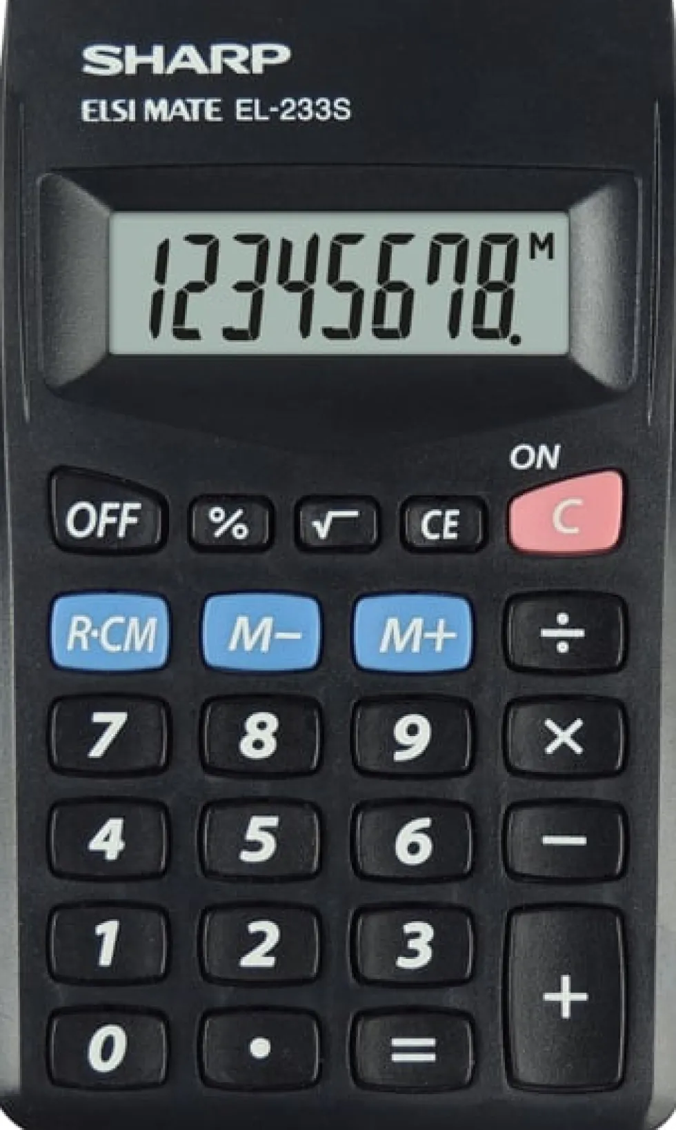SHARP Miniräknare EL-233SBBK