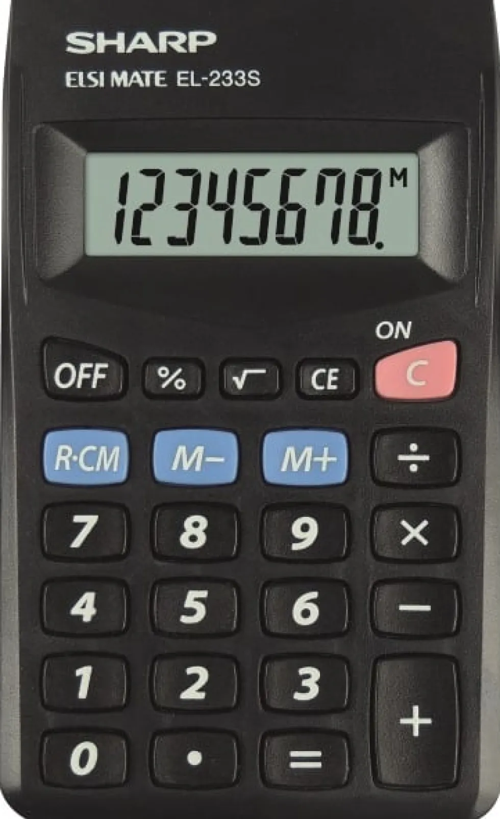 SHARP Miniräknare EL-233SBBK
