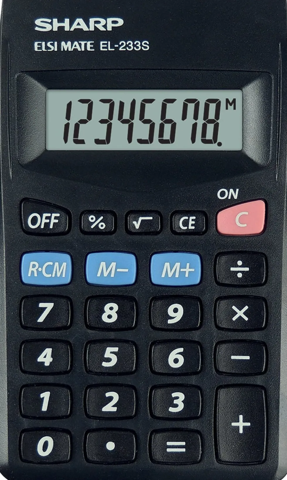 SHARP Miniräknare EL-233SBBK