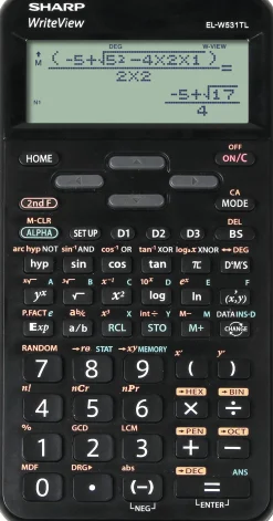 SHARP Scientific calculator EL-W531TL svart