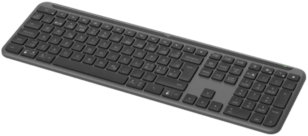 Signature Slim Wireless Keyboard K950, Graphite (Nordic)