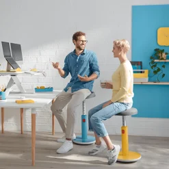 Sitta-Stå Balansstol LEITZ Ergo Cosy gul