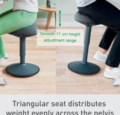 Sittpall LEITZ Ergo Active Mörkgrå