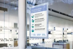 Självhäftande magnetram DURAFRAME A6 svart 2/fp