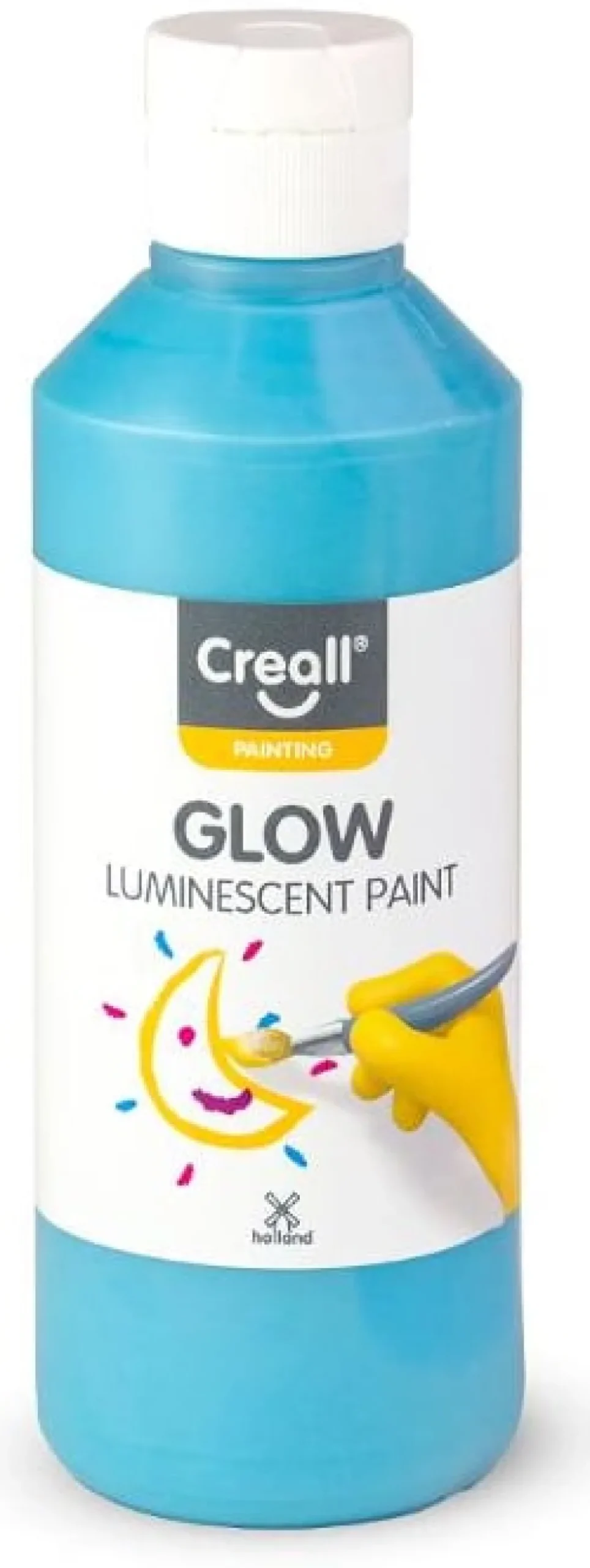 Självlysande färg CREALL 250ml Blå