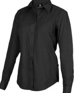 Skjorta TEXSTAR WS19 dam svart XS