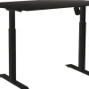 Skrivbord el ED-A l sv 160x80