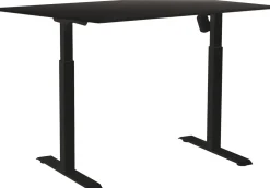 Skrivbord el ED-A l sv 160x80