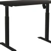 Skrivbord el ED-A l sv 140x80