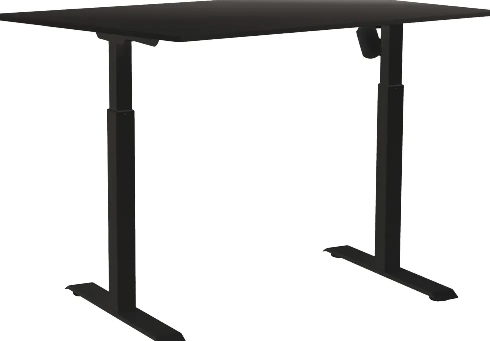 Skrivbord el ED-A l sv 140x80