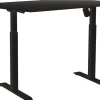 Skrivbord el ED-A l sv 120x80