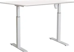 Skrivbord el ED-A l vit 140x80