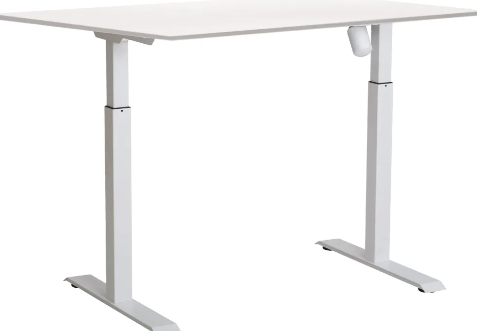 Skrivbord el ED-A l vit 160x80