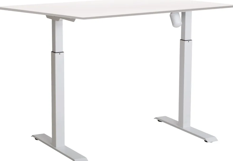Skrivbord el ED-A l vit 120x80