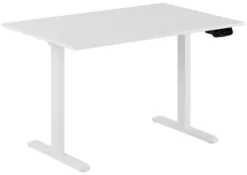 Skrivbord Ergo 2-motorigt 120x80cm vit