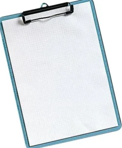 Skrivplatta A4 transparent blå