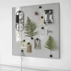 Skrivtavla Glas Vit, Lintex, 750x750mm