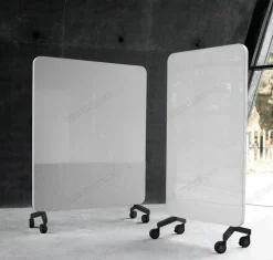 Skrivtavla Lintex Mobile Fabric, 1500x1960mm, svart stativ