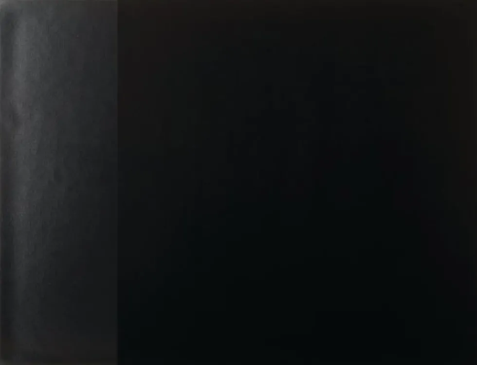 Skrivunderlägg Svart, med plastflik, 53x40cm