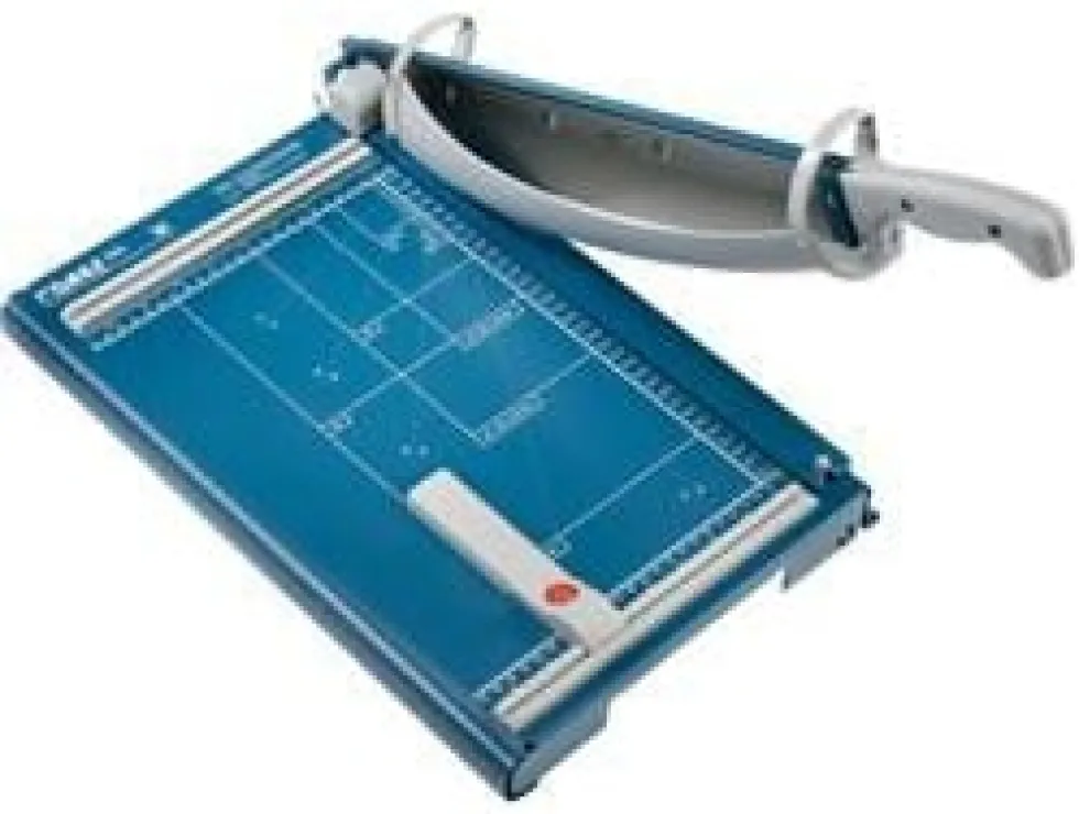 Skärmaskin DAHLE 561 A4, giljotin 360mm, automatisk press, 35ark