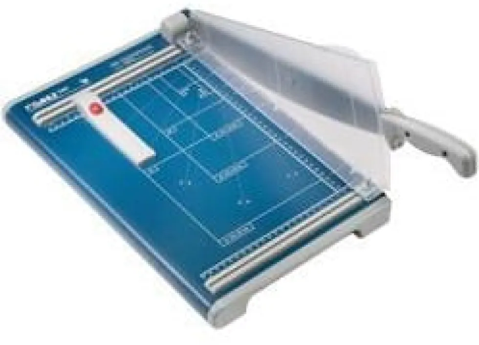 Skärmaskin DAHLE 560 A4, giljotin 340mm, skärskydd, 25ark
