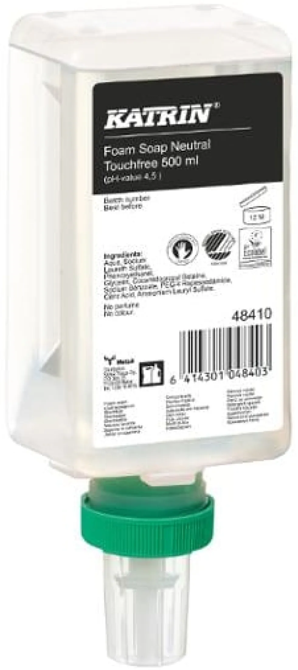 Skumtvål KATRIN Touchfree Pure, 500ml